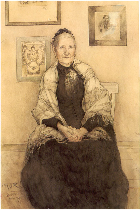 Mi Madre — Carl Larsson