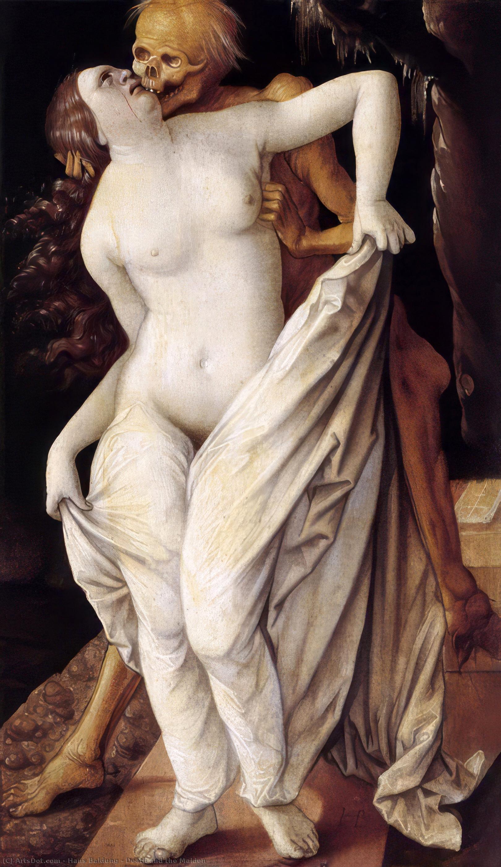 Death And The Maiden — Hans Baldung