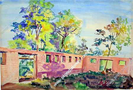 Landscape — Pyotr Konchalovsky