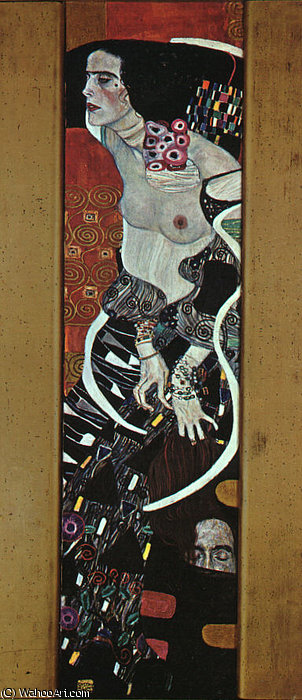 Judith Ii, Oil On Canvas, Galleria D'arte Modern — Gustav Klimt
