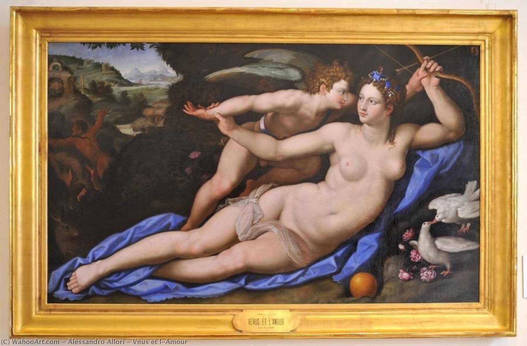Vnus Et L'amour — Alessandro Allori