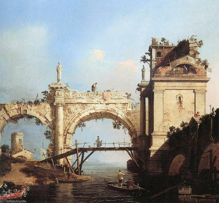 Capriccio And Ruined Arcade Sun — Canaletto