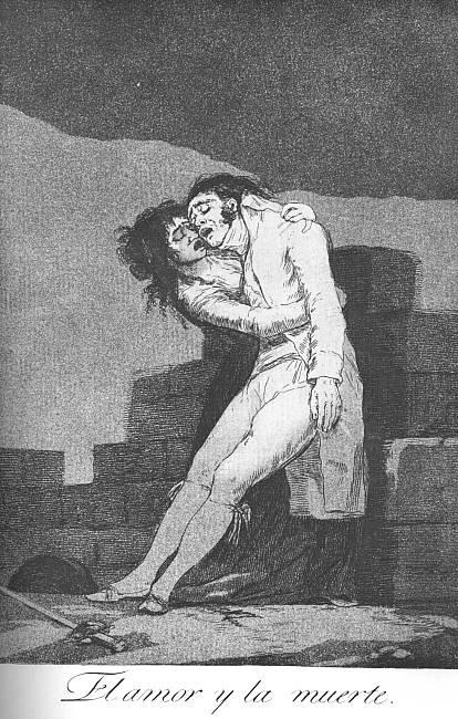 Love And Death — Francisco José De Goya Y Lucientes