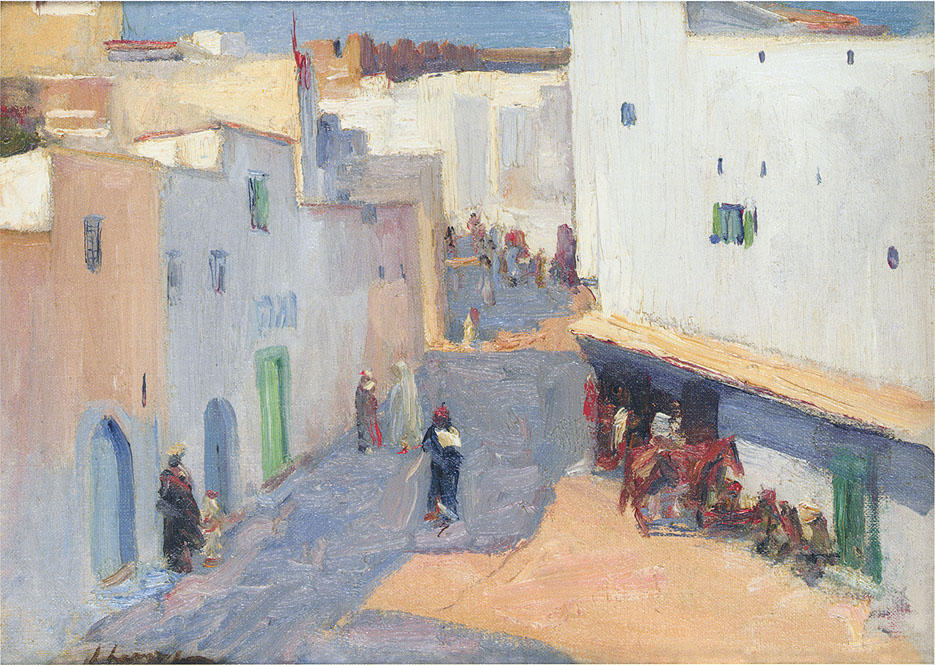 A Street In Tangier — Sir John Lavery