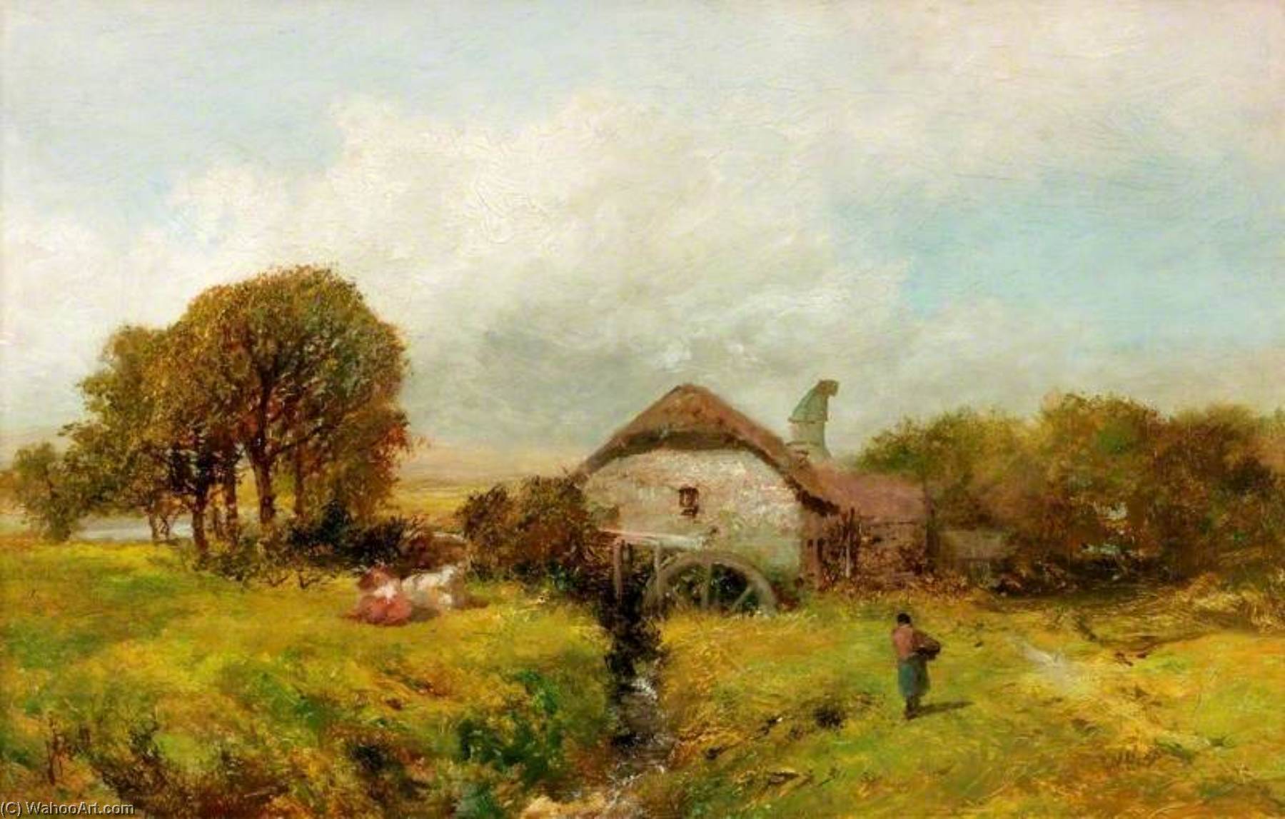 Mill Near Sheppard, Devon — James Peel