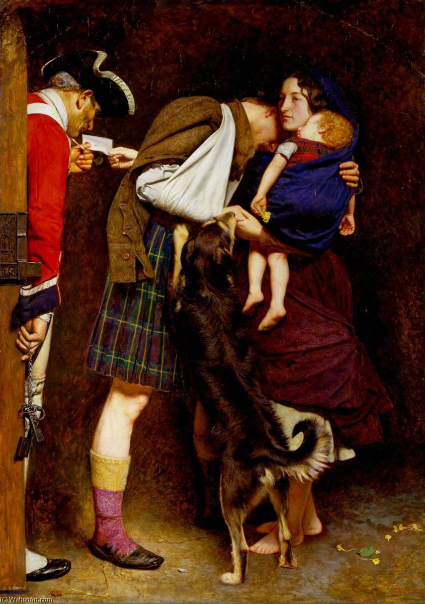 The Order Of Release 1746 — Sir John Everett Millais