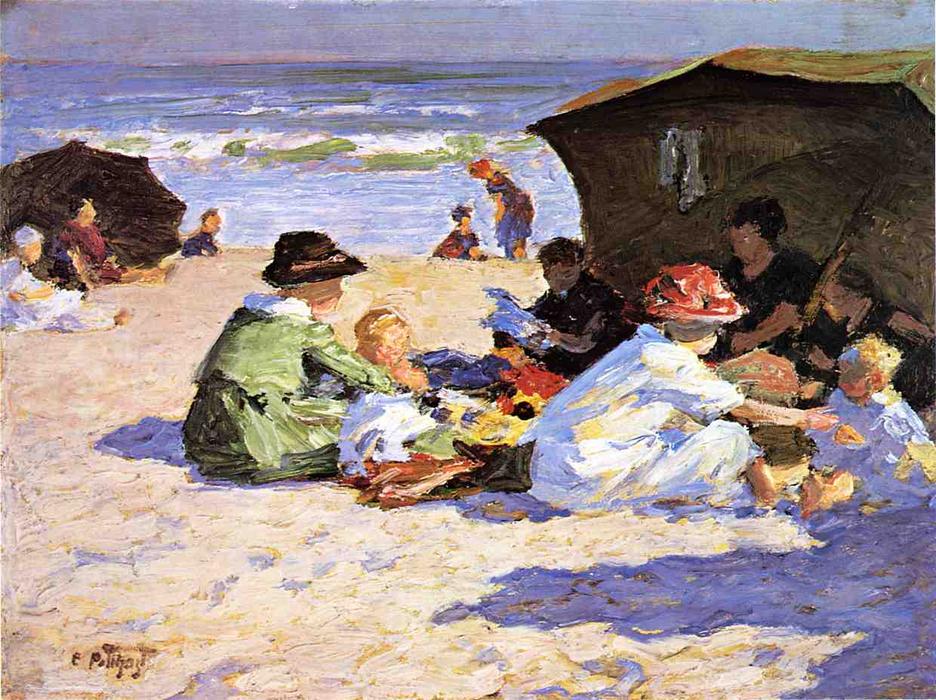 A Day At The Seashore — Edward Henry Potthast