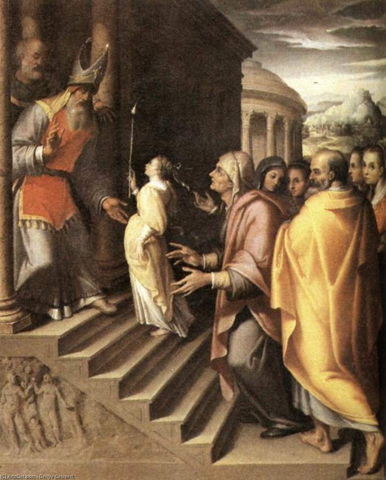 The Presentation Of Mary — Denys Calvaert