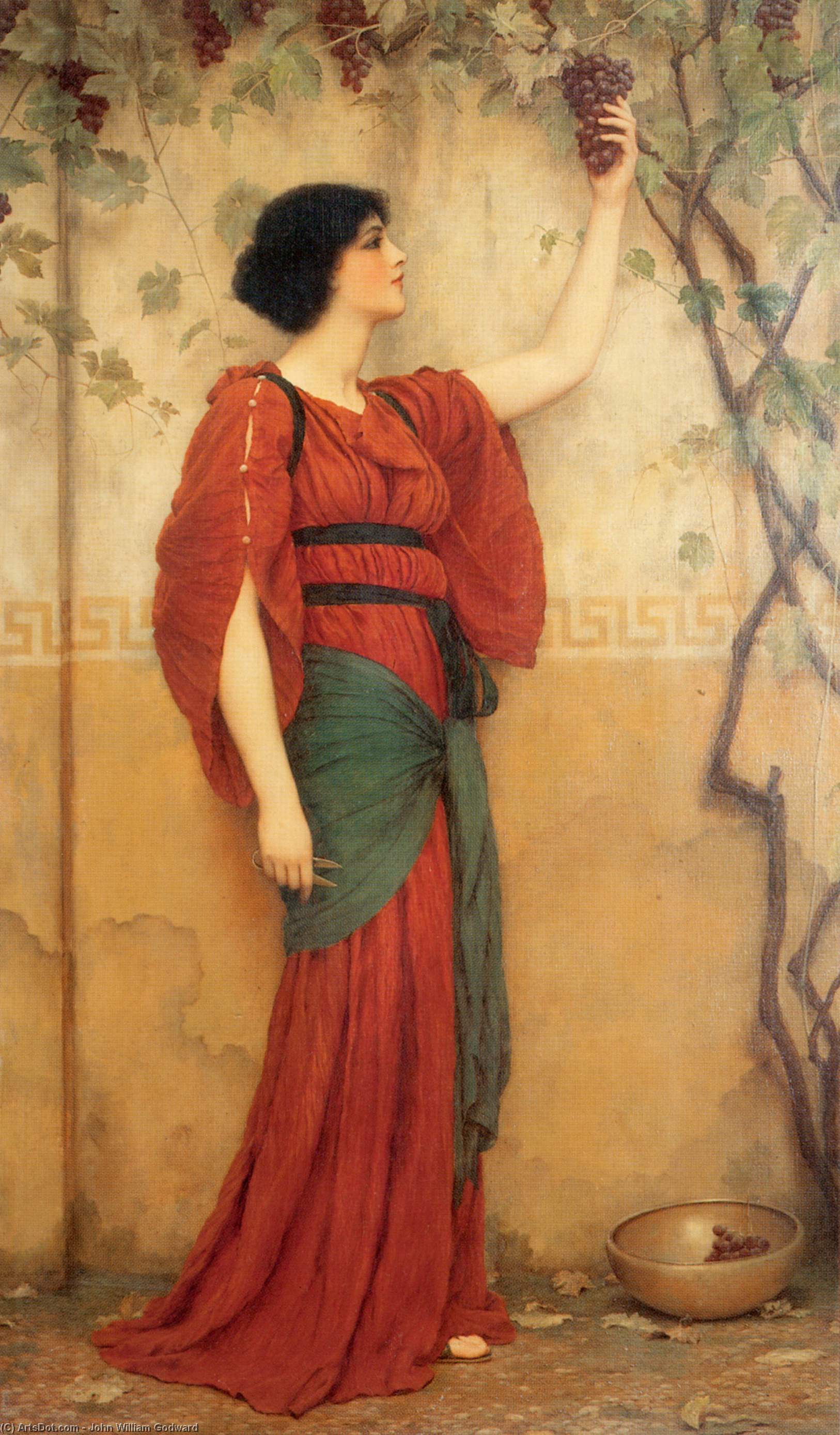 Autumn — R.b.a John William Godward