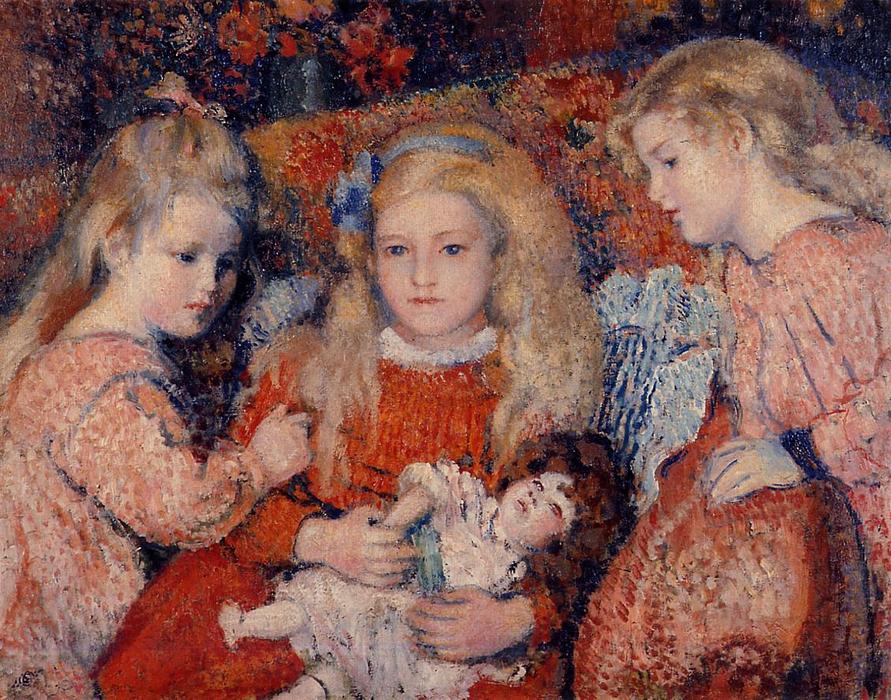 Three Little Girls — Georges Lemmen