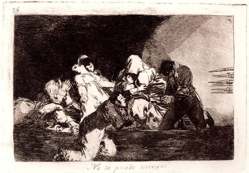 No Se Puede Mirar — Francisco José De Goya Y Lucientes