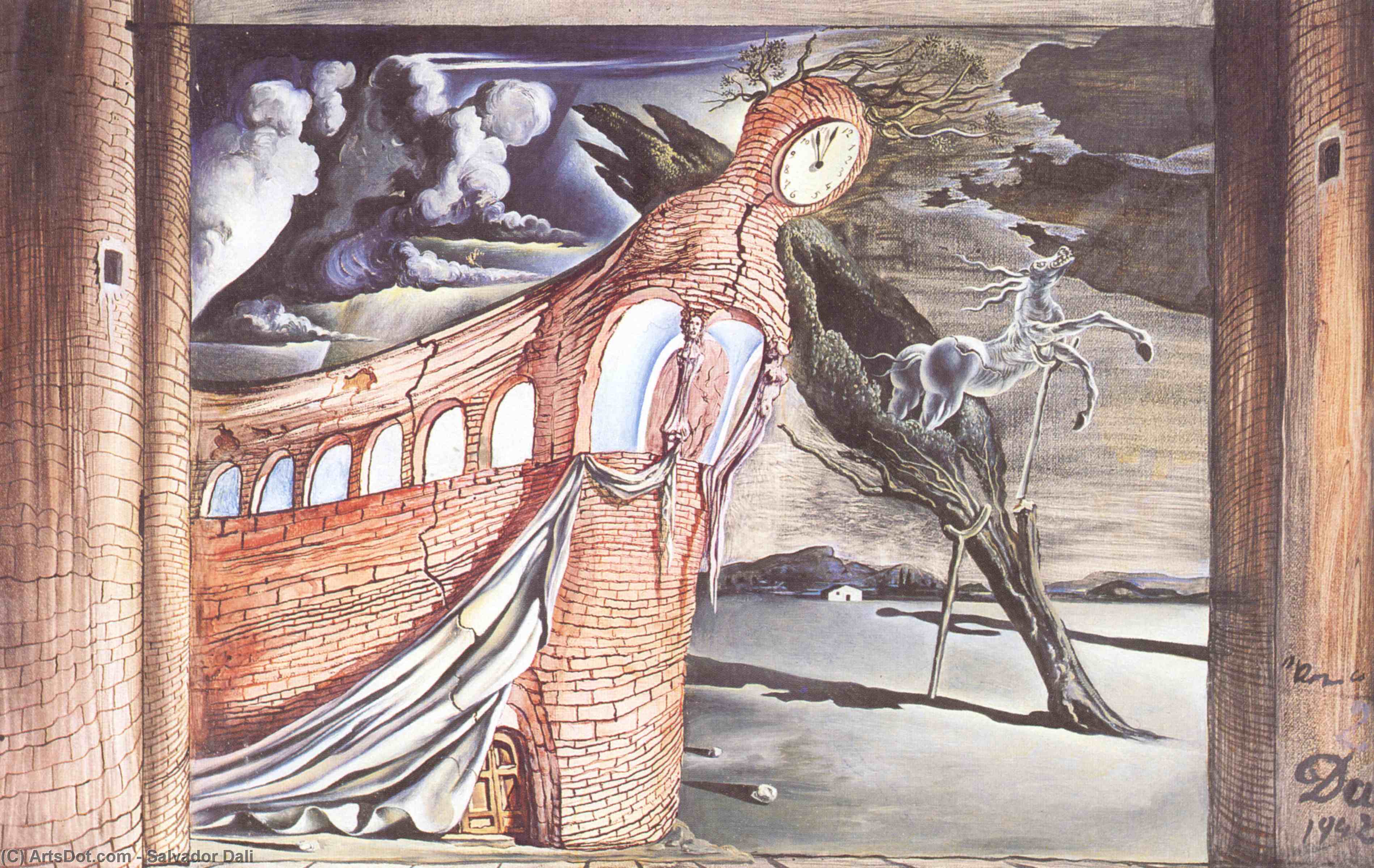 Decor For 'romeo Et Juliet' — Salvador Dalí