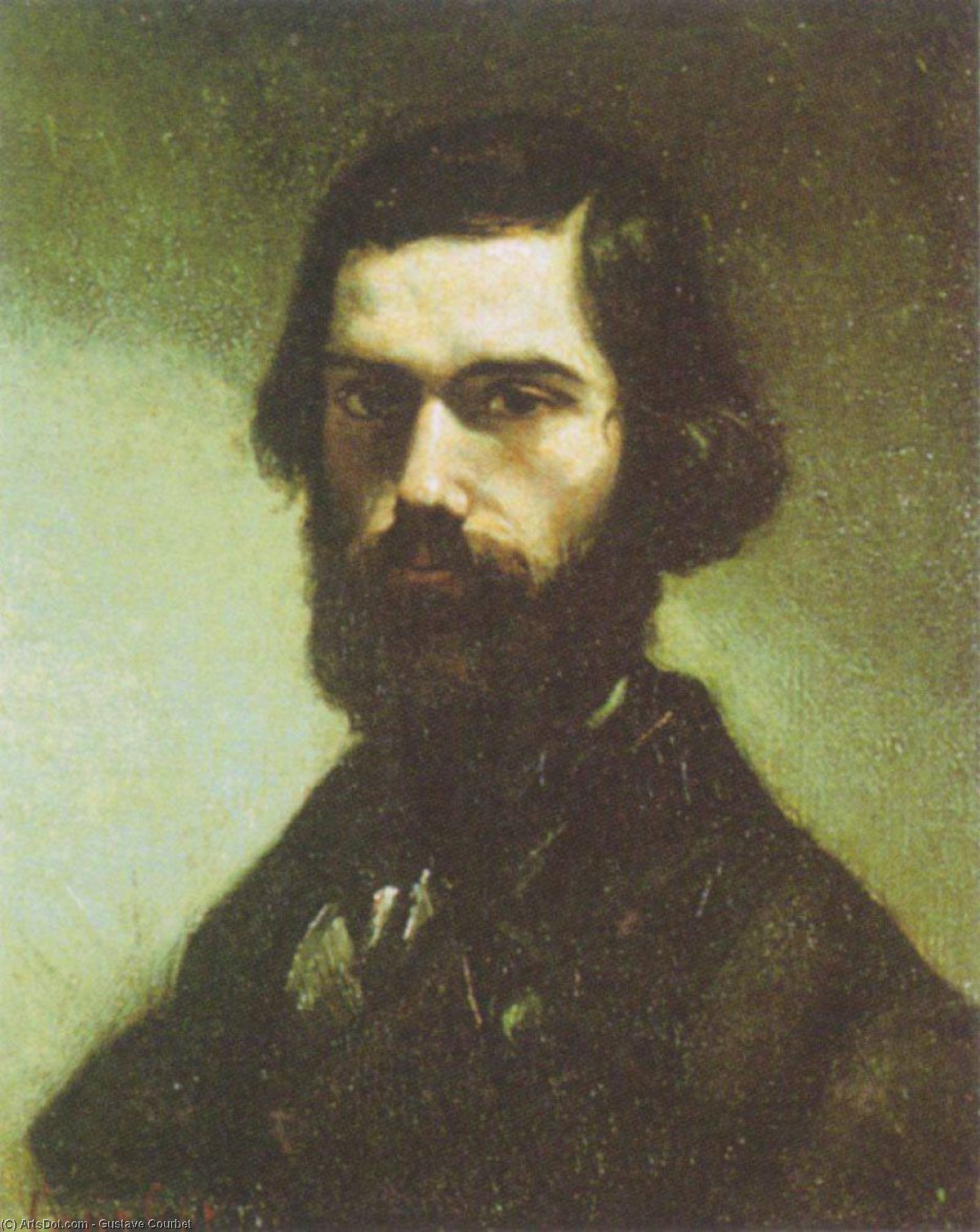 Portrait Of Jules Valles — Gustave Courbet