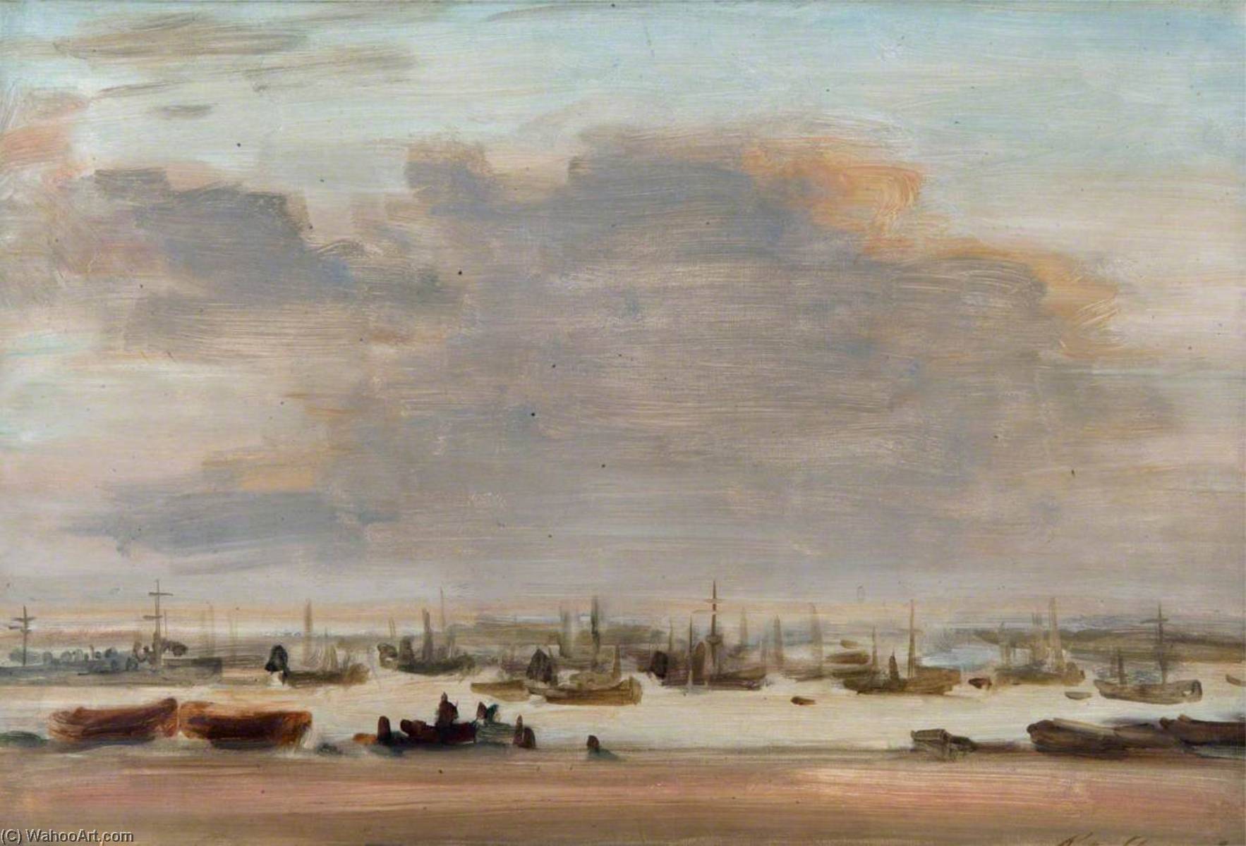 Dover Harbour From The Parade — Philip Wilson Steer