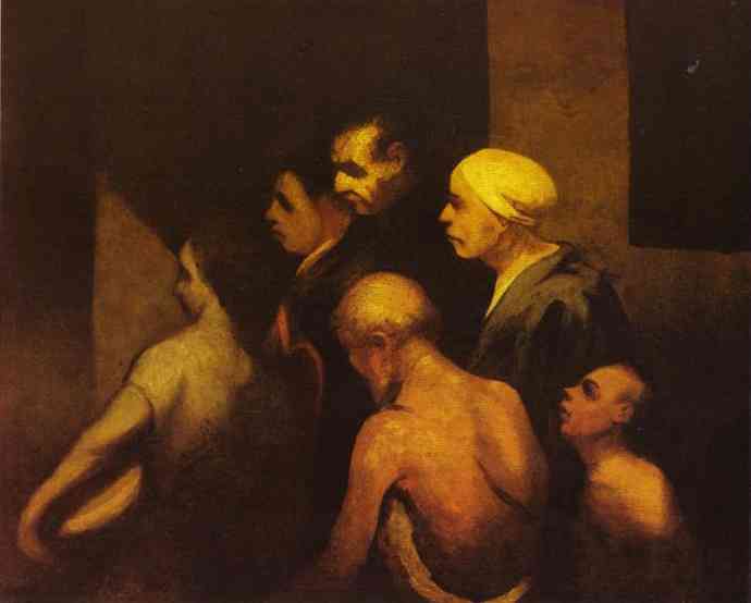 The Beggars — Honoré Daumier