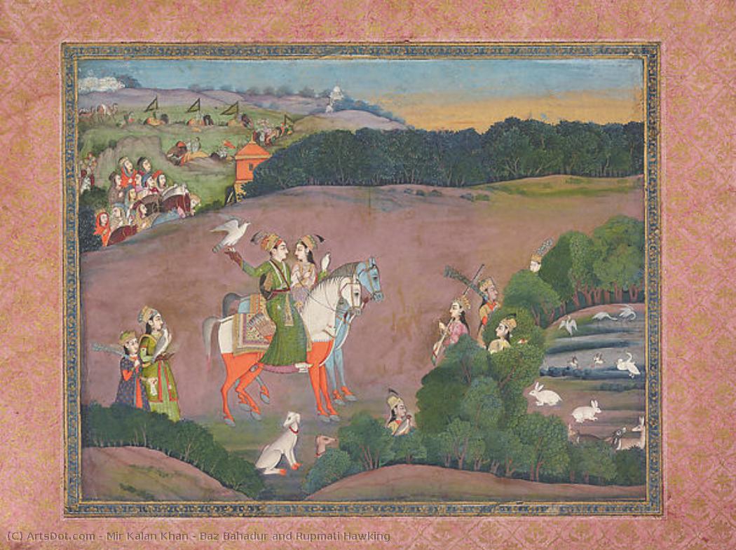 Baz Bahadur And Rupmati Hawking — Mir Kalan Khan