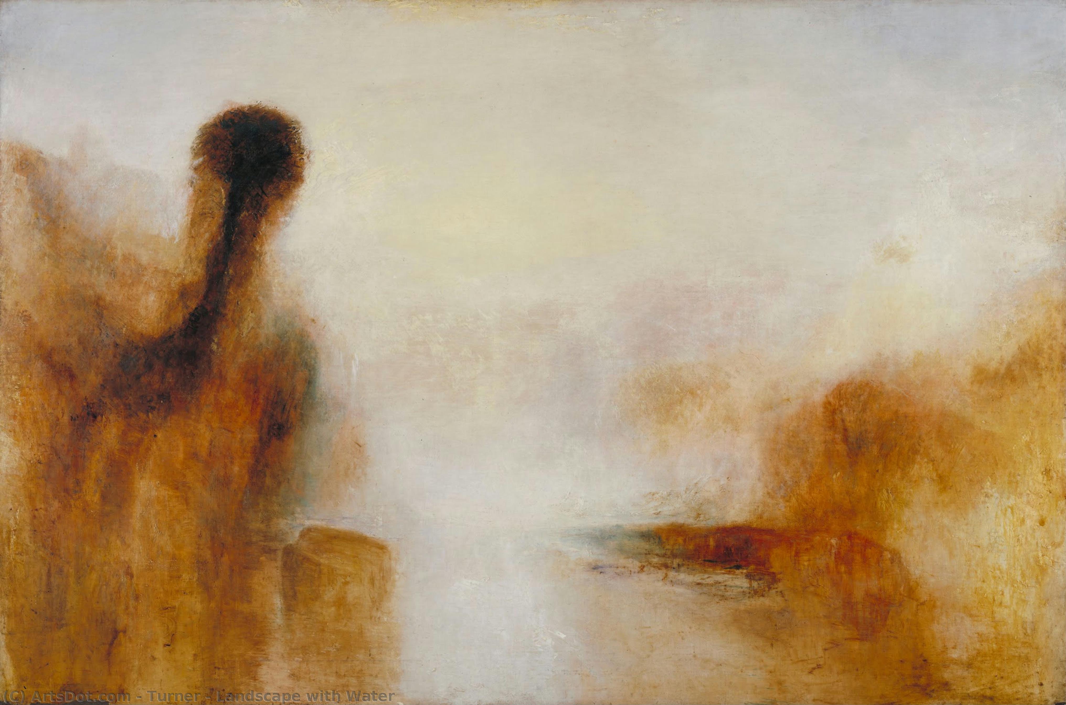 Landscape With Water — J.m.w. Turner