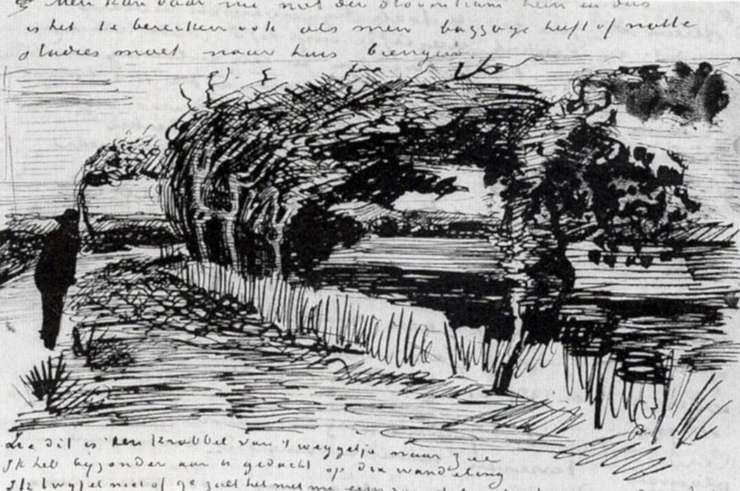 Path To The Beach — Vincent Willem Van Gogh