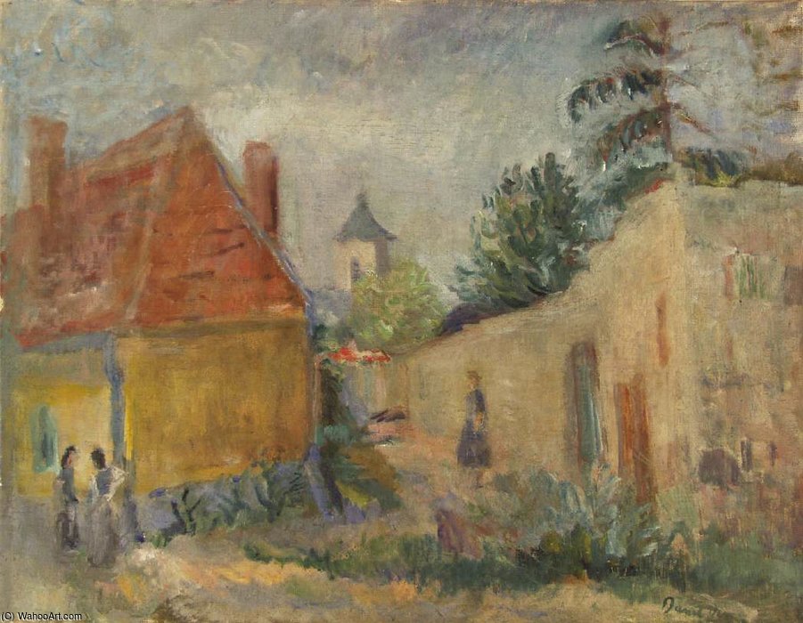 Street At Szentendre — Denes Rudolf Diener