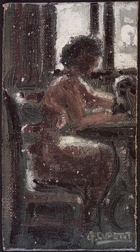 Hélène À La Machine Par Temps Clair — Henri Georges Dupetit