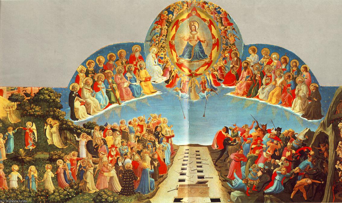 Last Judgement (left-center View) — Fra Angelico