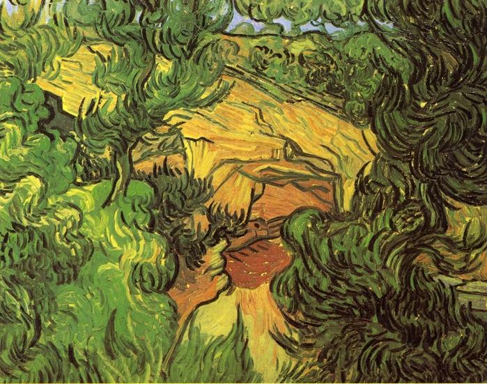 Entrance To A Quarry — Vincent Willem Van Gogh