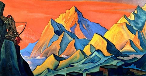 Message From Shambhala (arrow-letter) — Nicholas Roerich