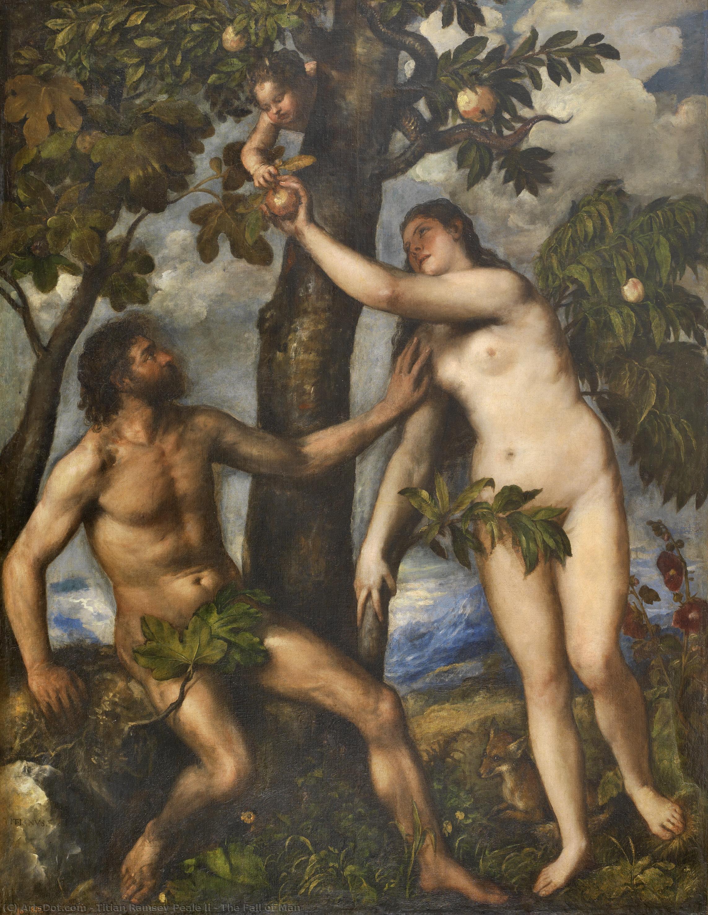 The Fall Of Man — Titian Ramsay Peale Ii