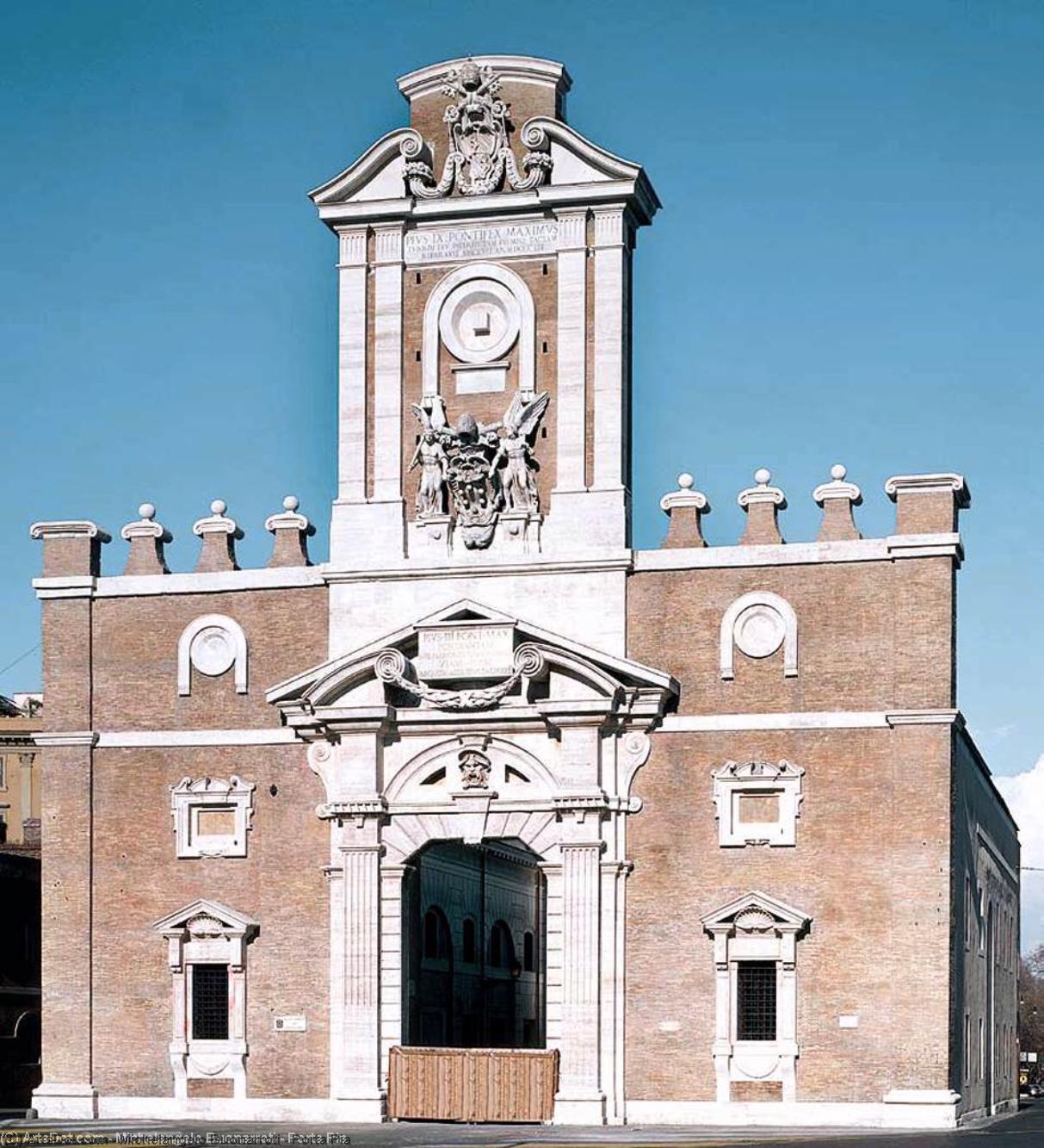 Porta Pia — Michelangelo Buonarroti