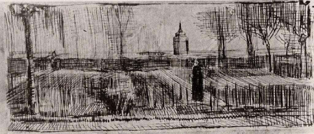Parsonage Garden — Vincent Willem Van Gogh