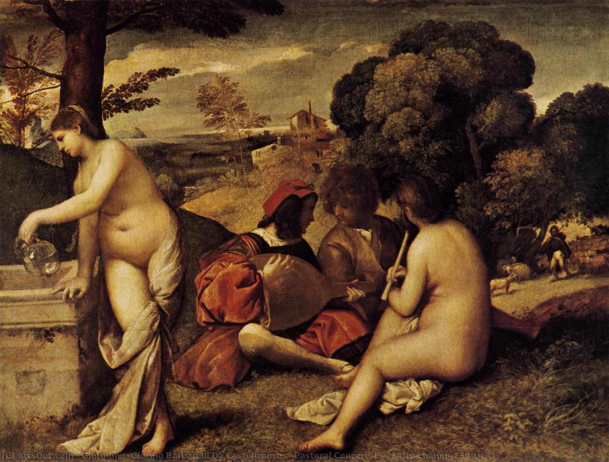 Pastoral Concert (fête Champêtre) — Giorgione