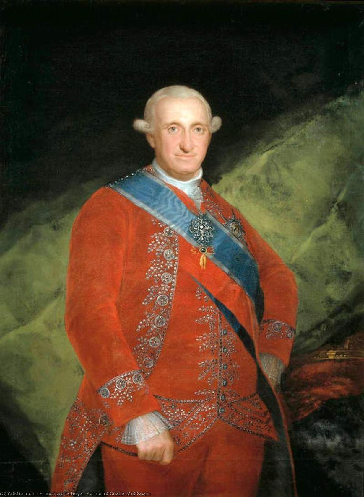 Portrait Of Charle Iv Of Spain — Francisco José De Goya Y Lucientes