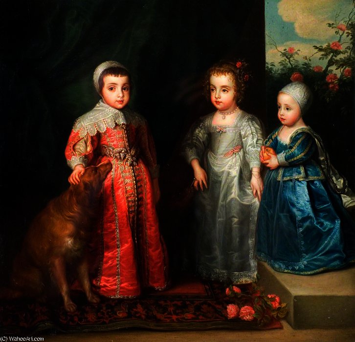 The Children Of Charles I — Sir Anthony Van Dyck