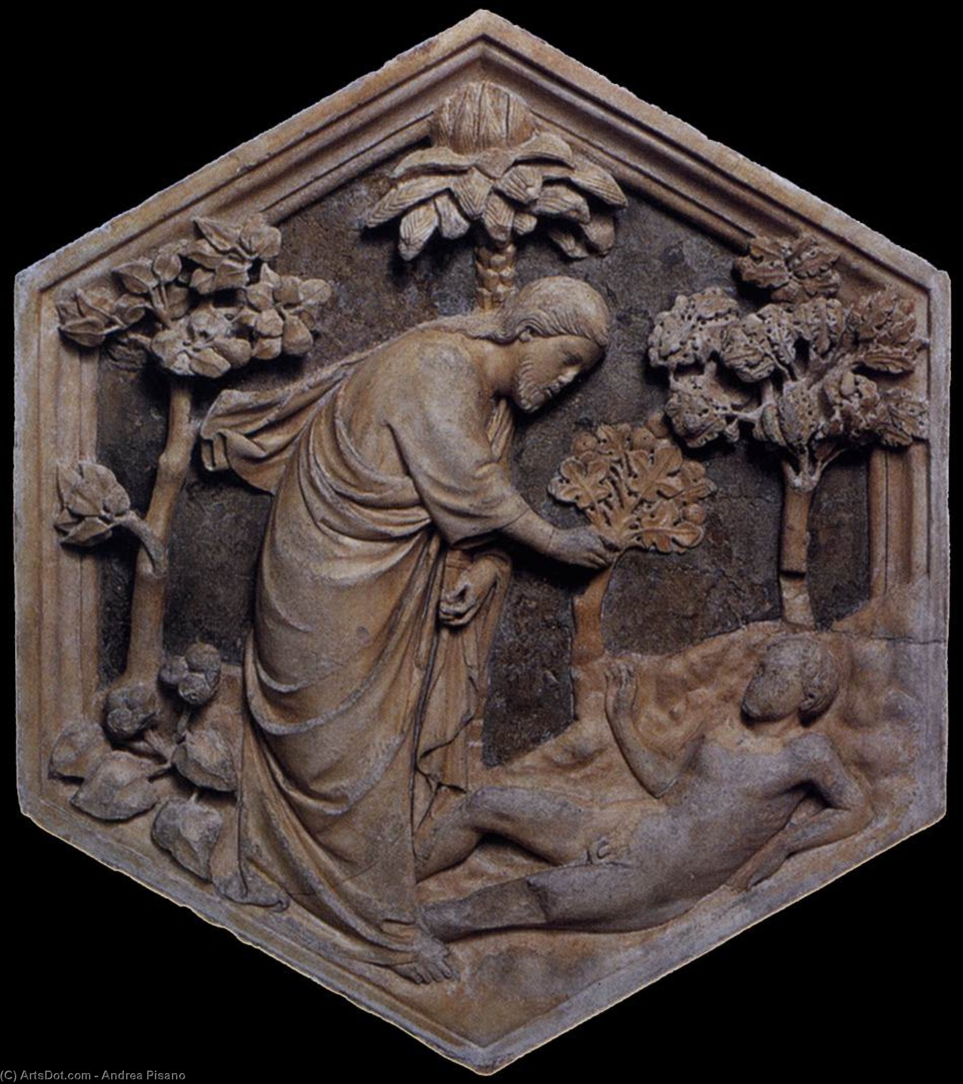 The Creation Of Adam — Andrea Pisano