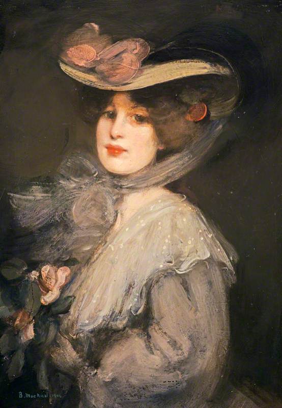 Portrait Of A Lady Phyllis In Town — Bessie Macnicol