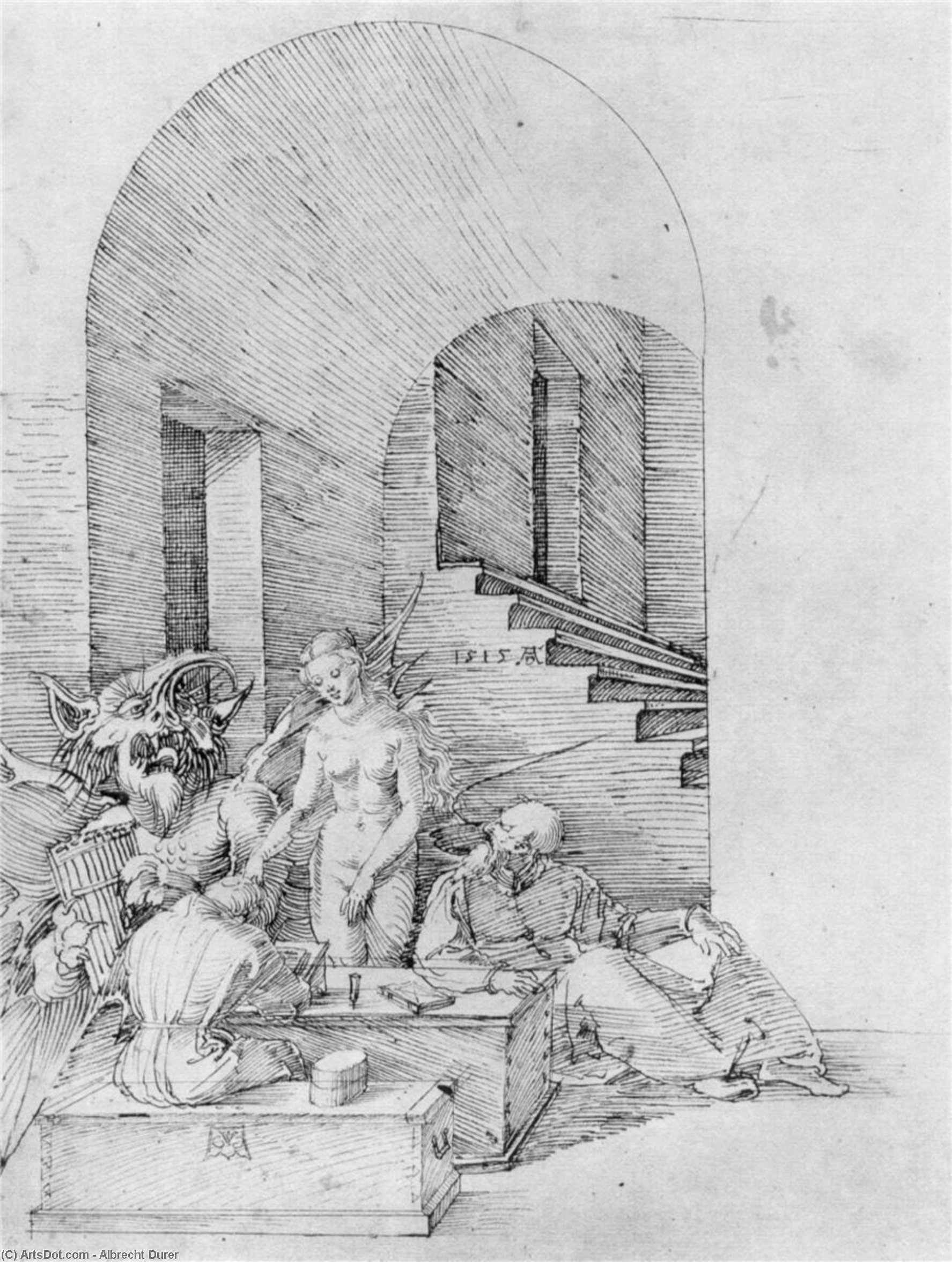 Temptation — Albrecht Dürer