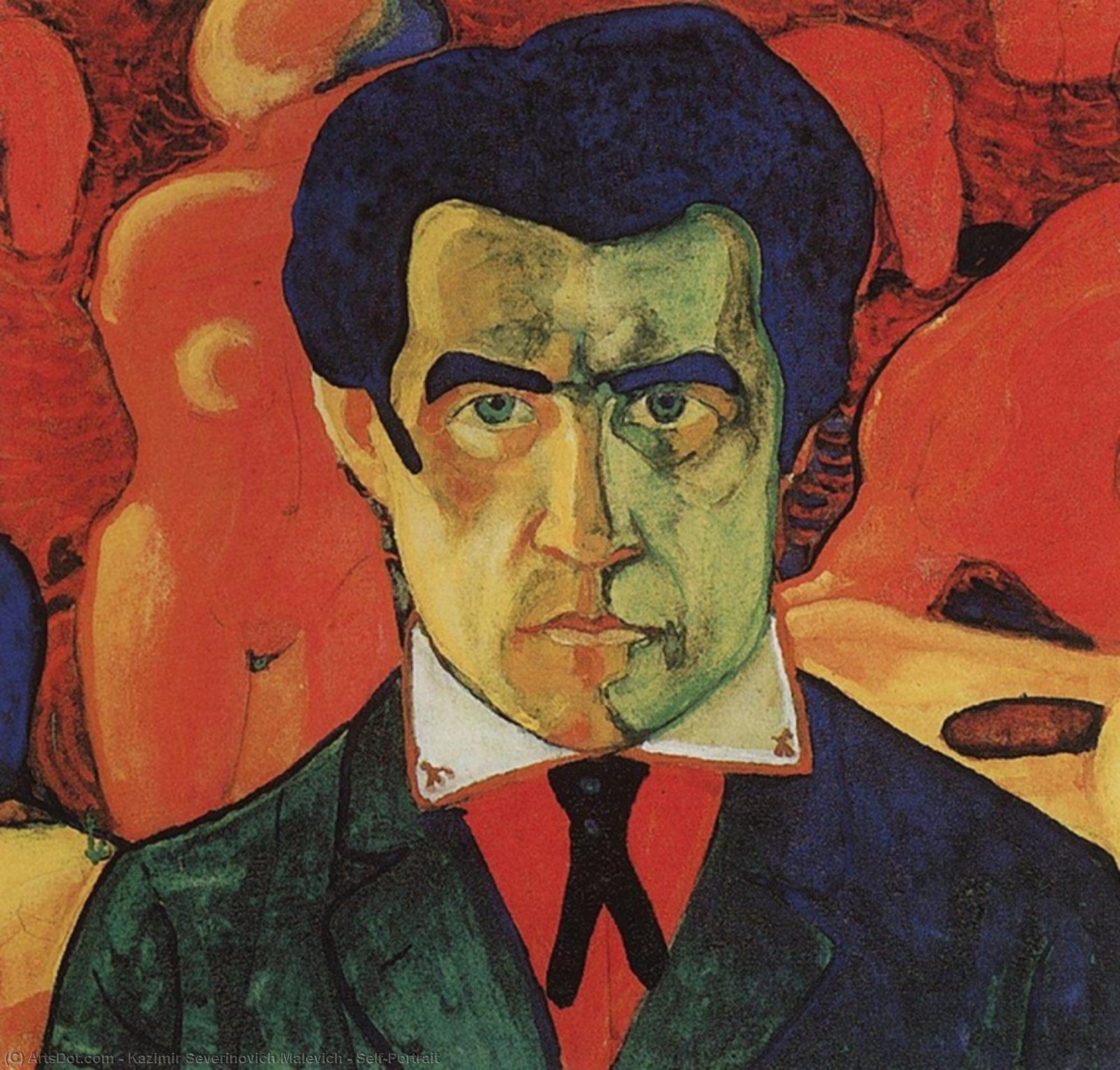 Self-portrait — Kazimir Malevich