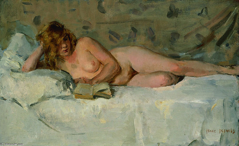 Liggend — Isaac Lazarus Israels
