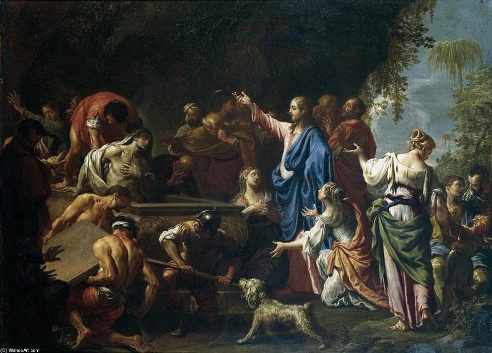 The Raising Of Lazarus — Francesco Trevisani