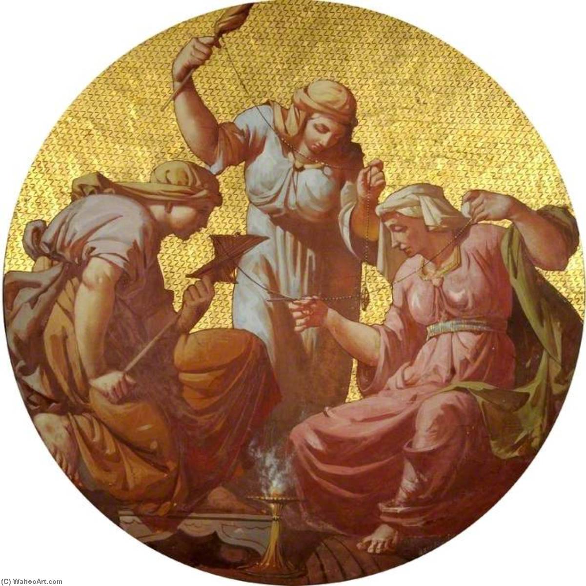 The Three Fates — Godfrey Sykes