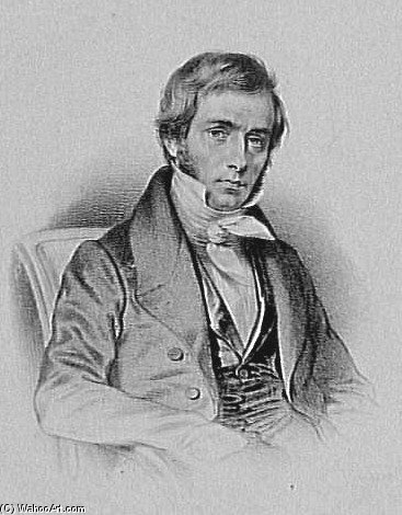 Portrait Of Victor Cousin — Francois Seraphin Delpech