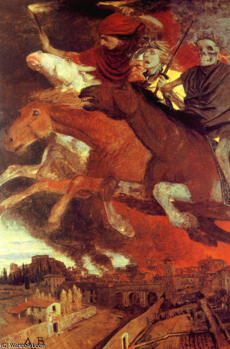 War — Arnold Böcklin