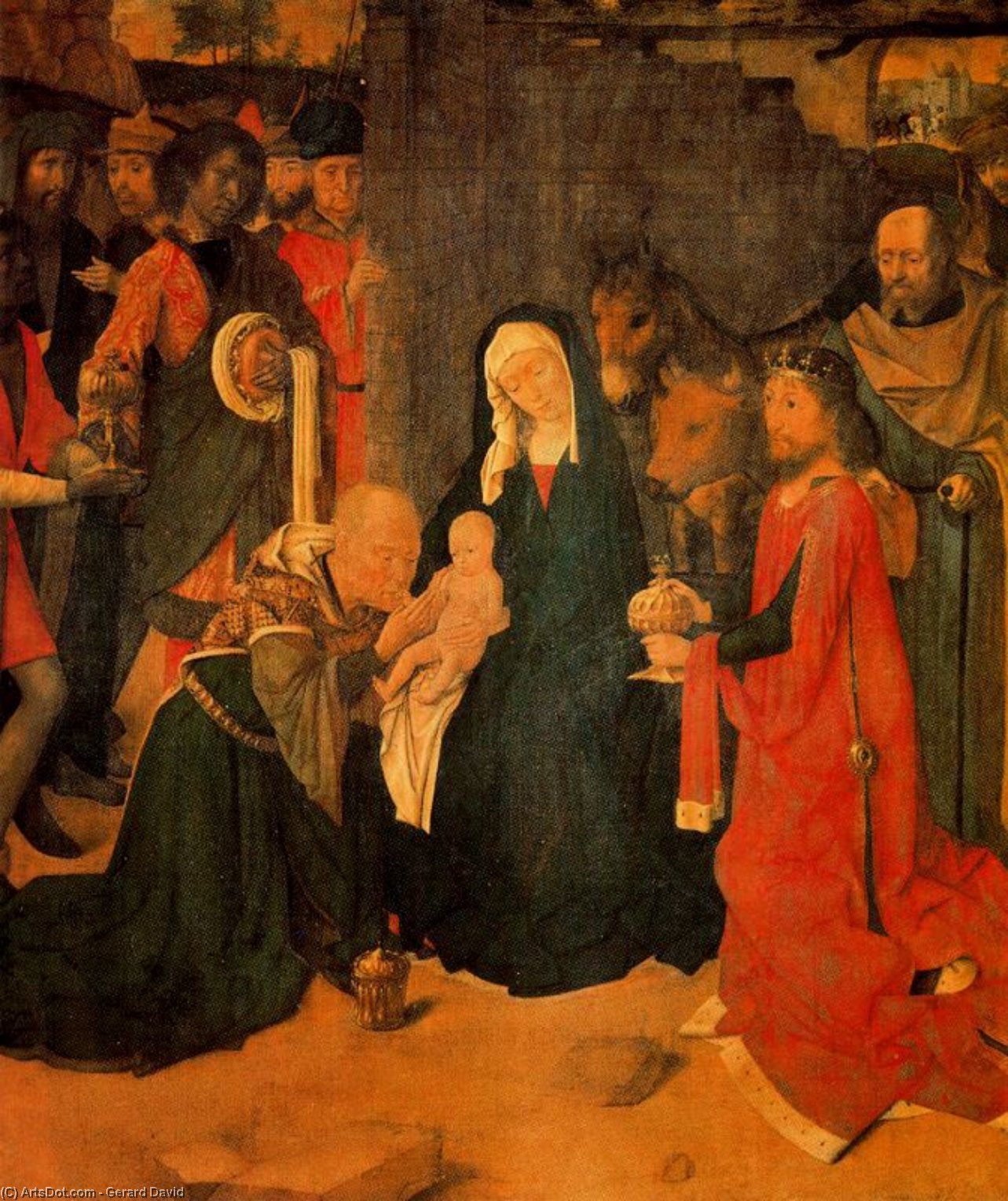 The Adoration Of The Magi — Gerard David
