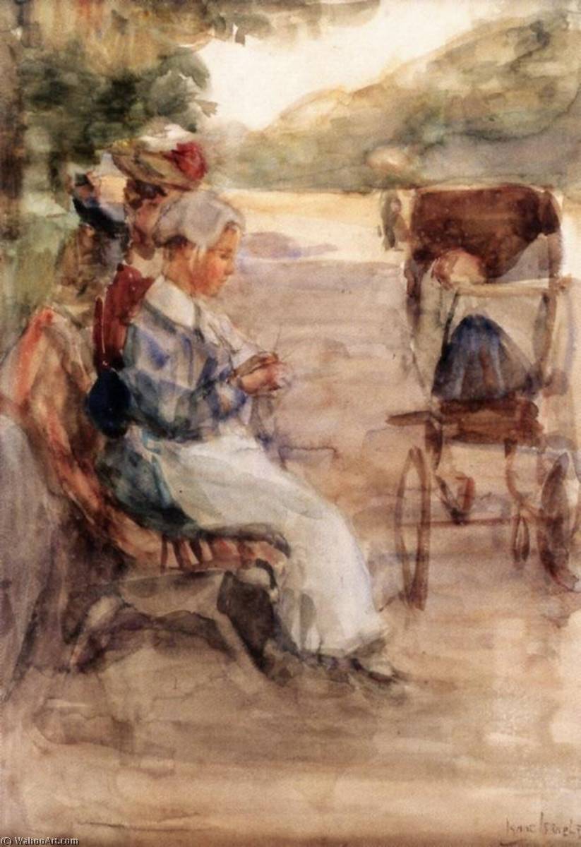 En El Bois De Boulogne, París — Isaac Lazarus Israëls