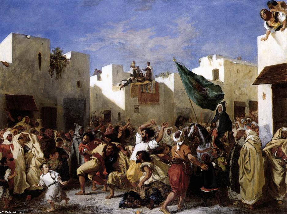 The Fanatics Of Tangier — Eugène Delacroix
