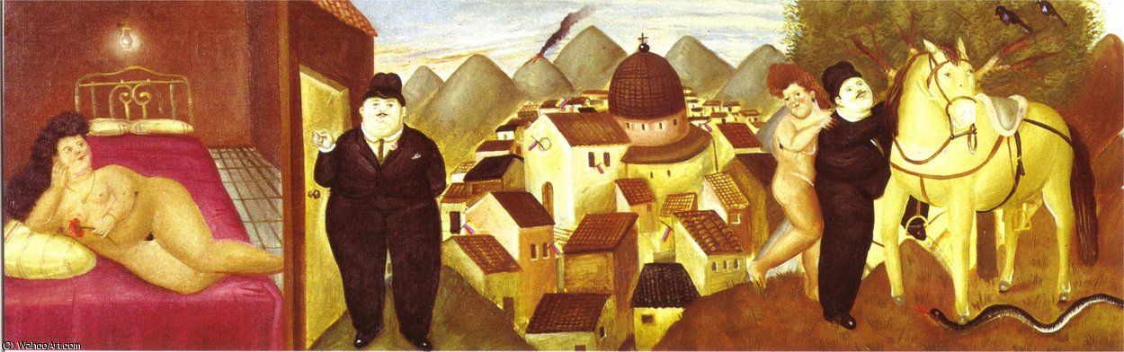 Le Meurtre D'anna Rosa Caderon — Fernando Botero