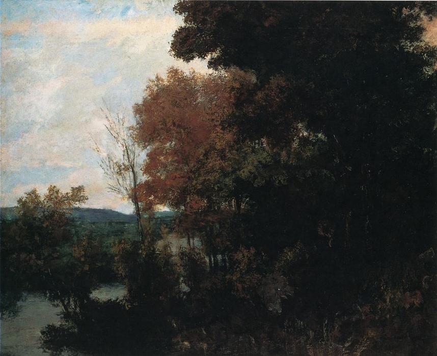 The Forest Edge — Gustave Courbet
