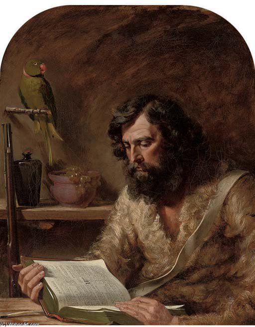 Robinson Crusoe — Charles Robert Leslie