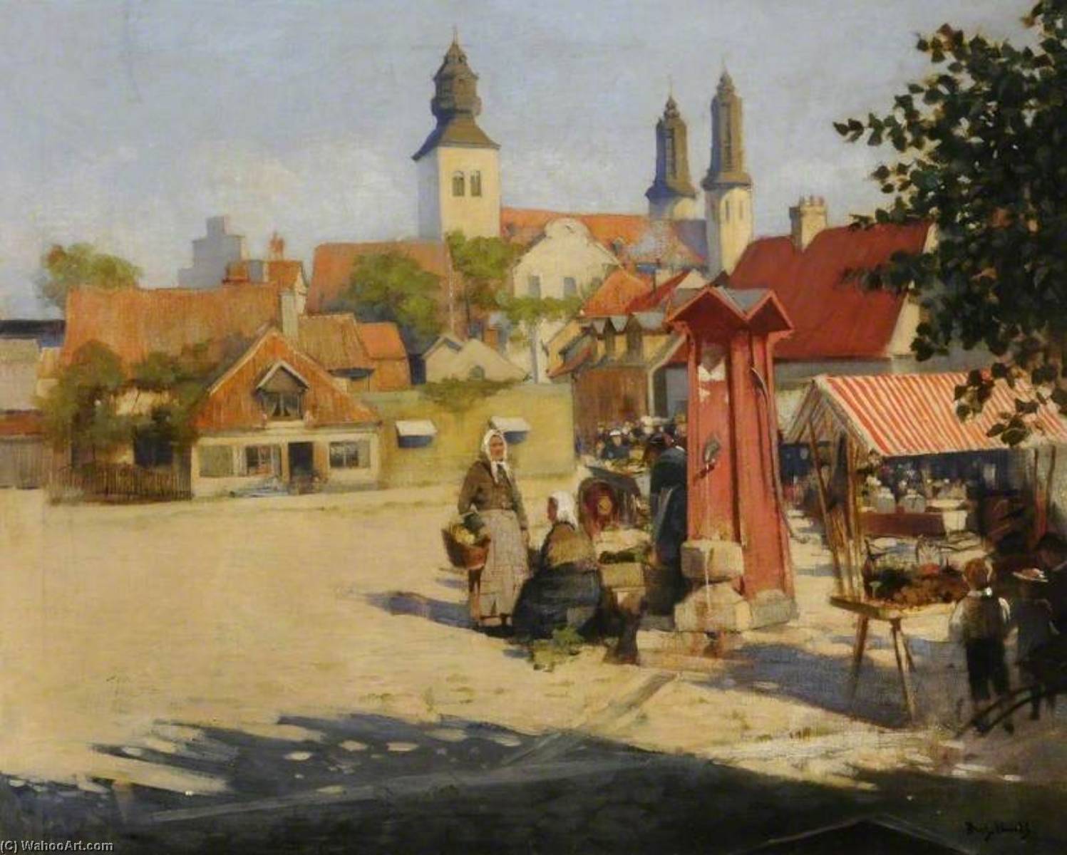 Continental Market — Frederick William Elwell