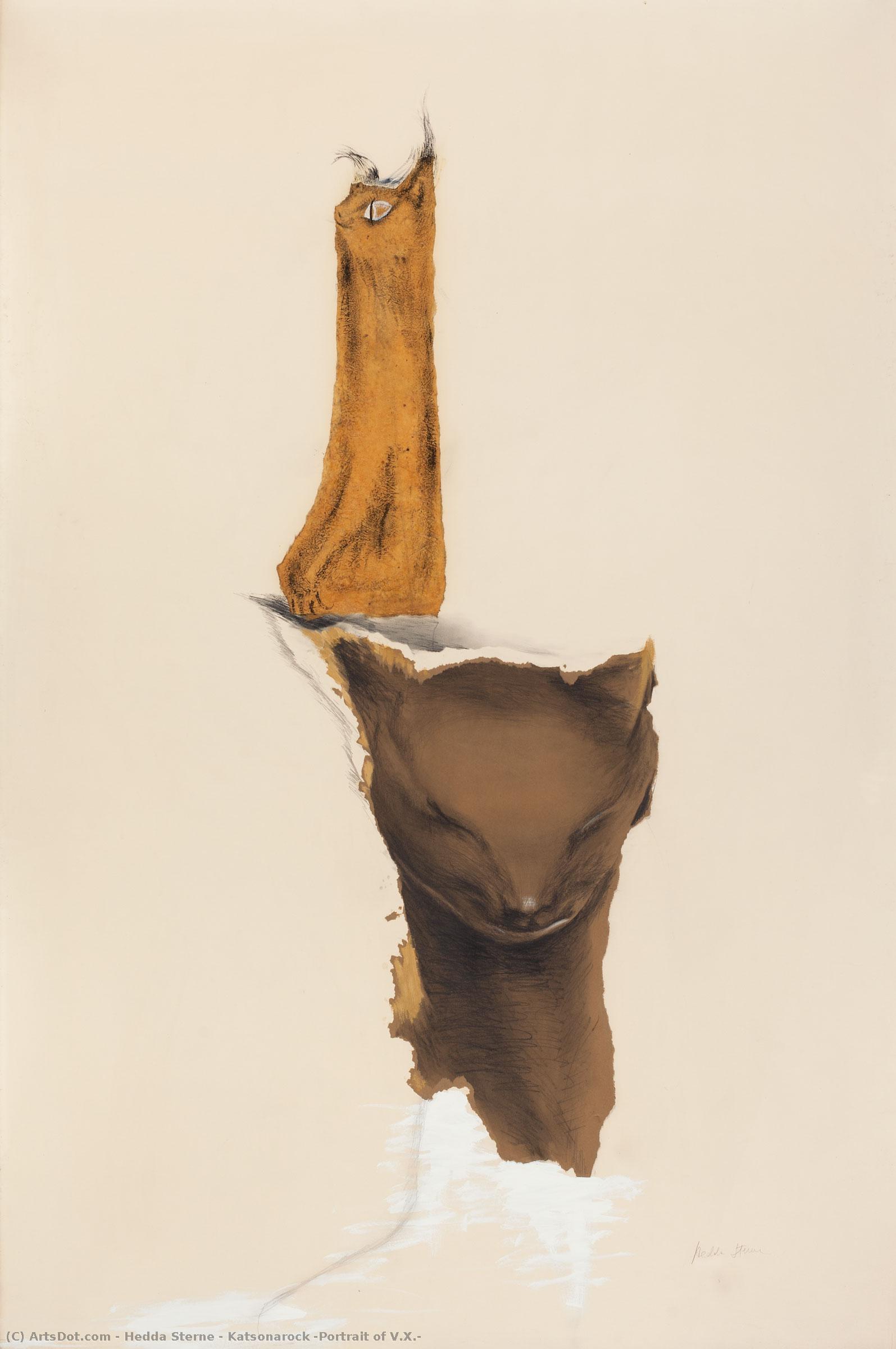 Katsonarock (portrait Of V.x.) — Hedda Sterne